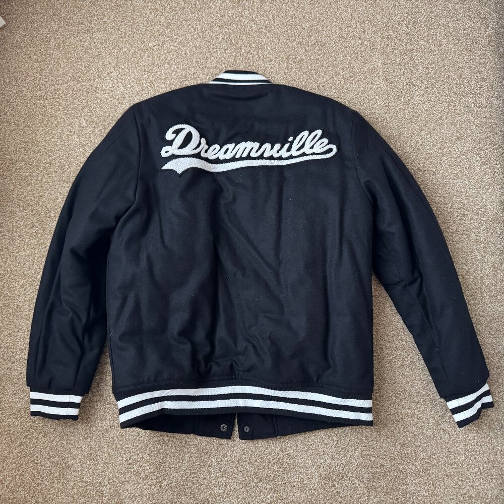 Rare J. Cole DREAMVILLE Brand Wool Baseball Jacket Size Large